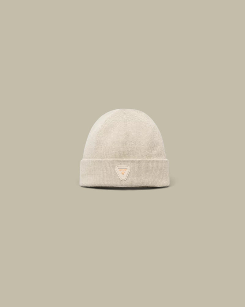 Bonnet Gertrude - Beige en Maille