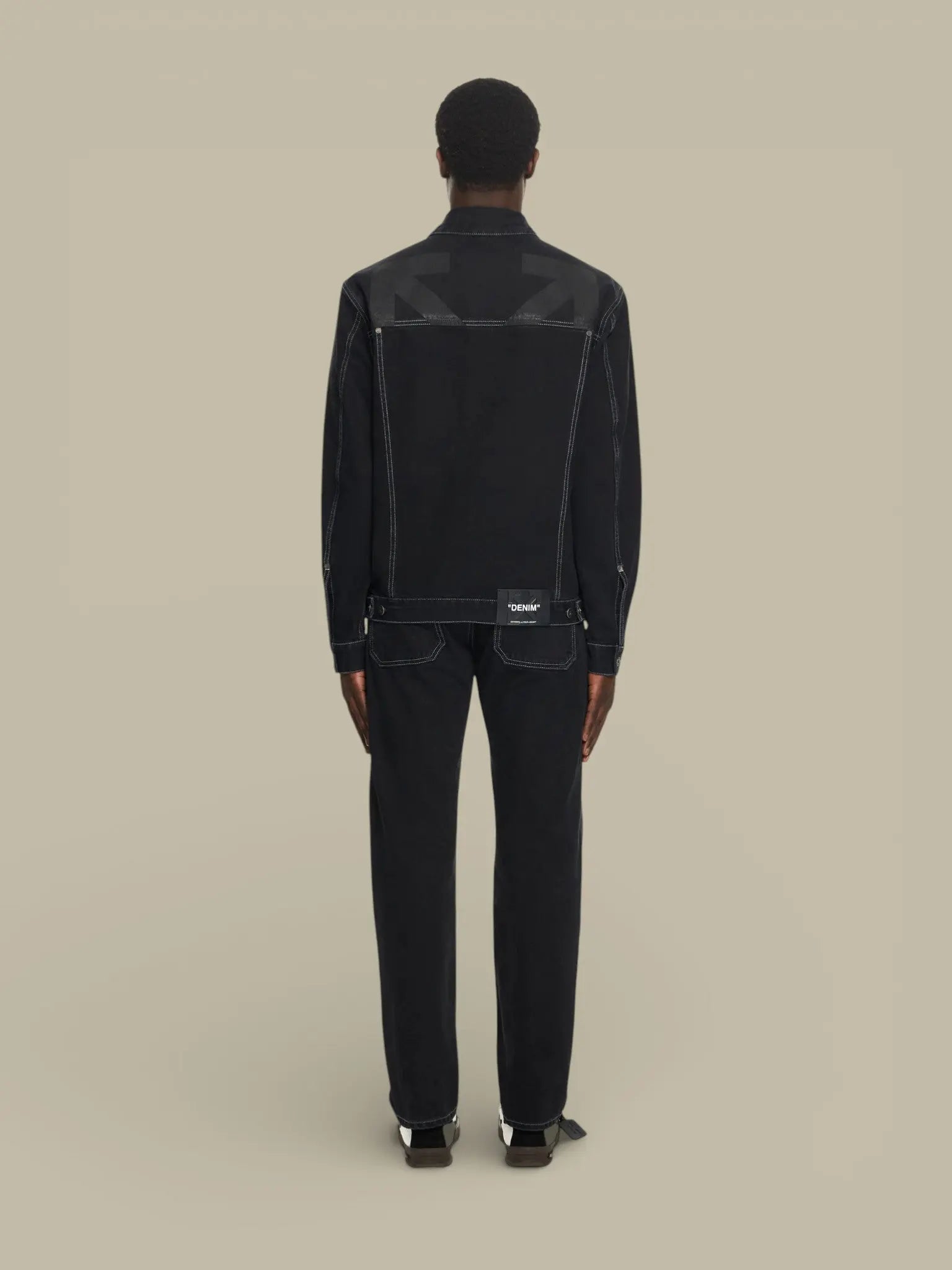 Jean Off - White Black - Half Arrow - JEAN