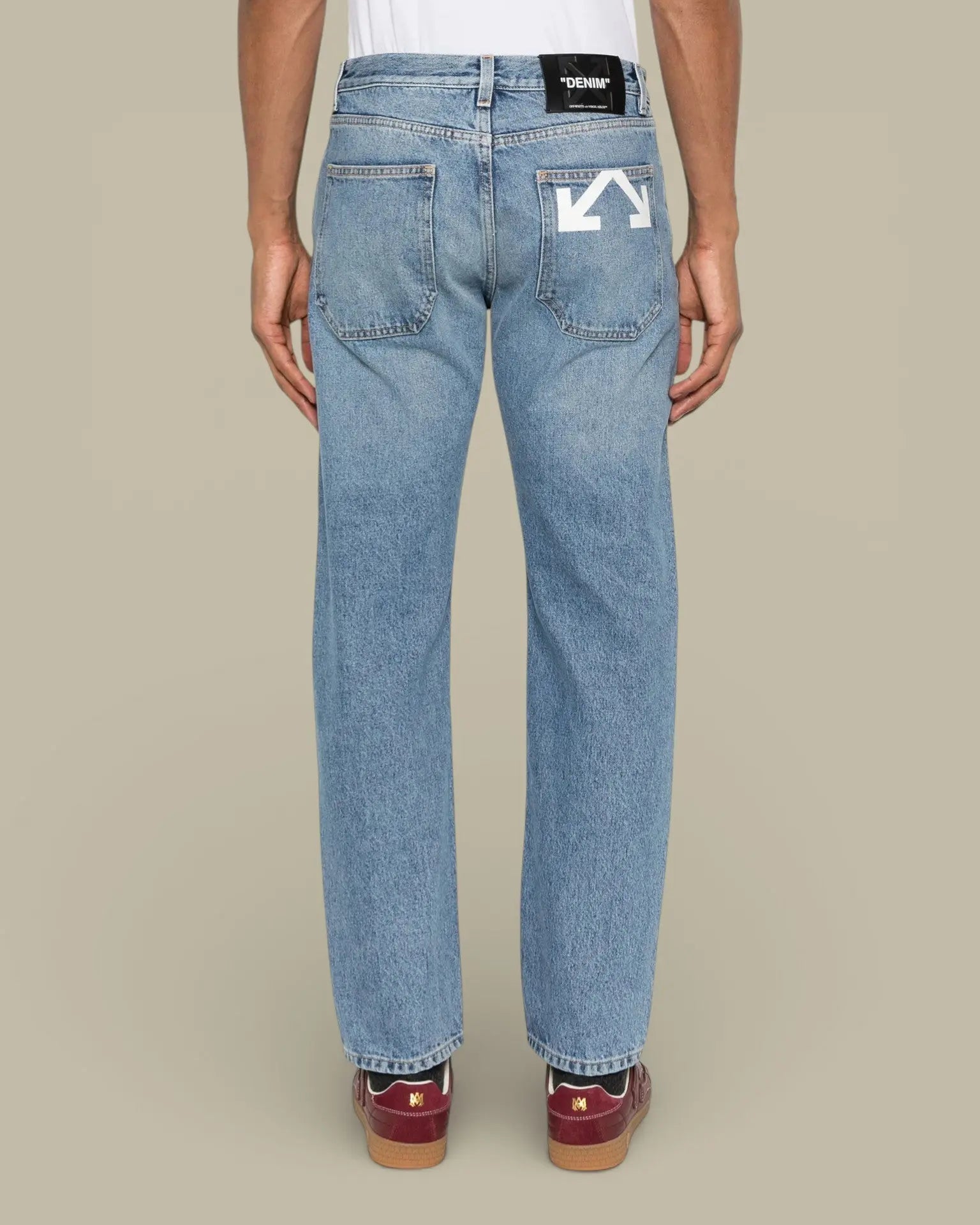 Jean Off - White - Blue - JEAN
