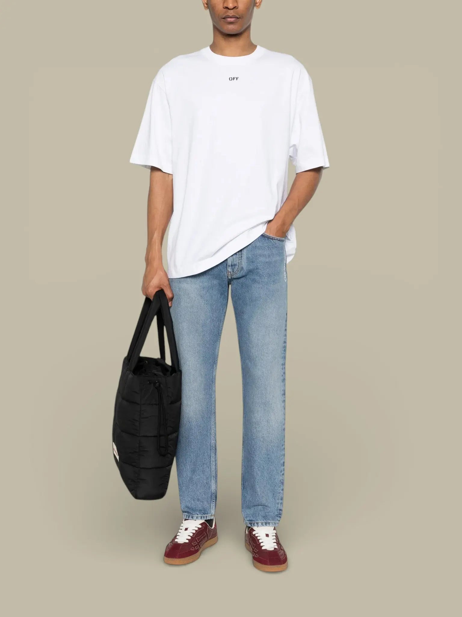 Jean Off - White - Blue - JEAN