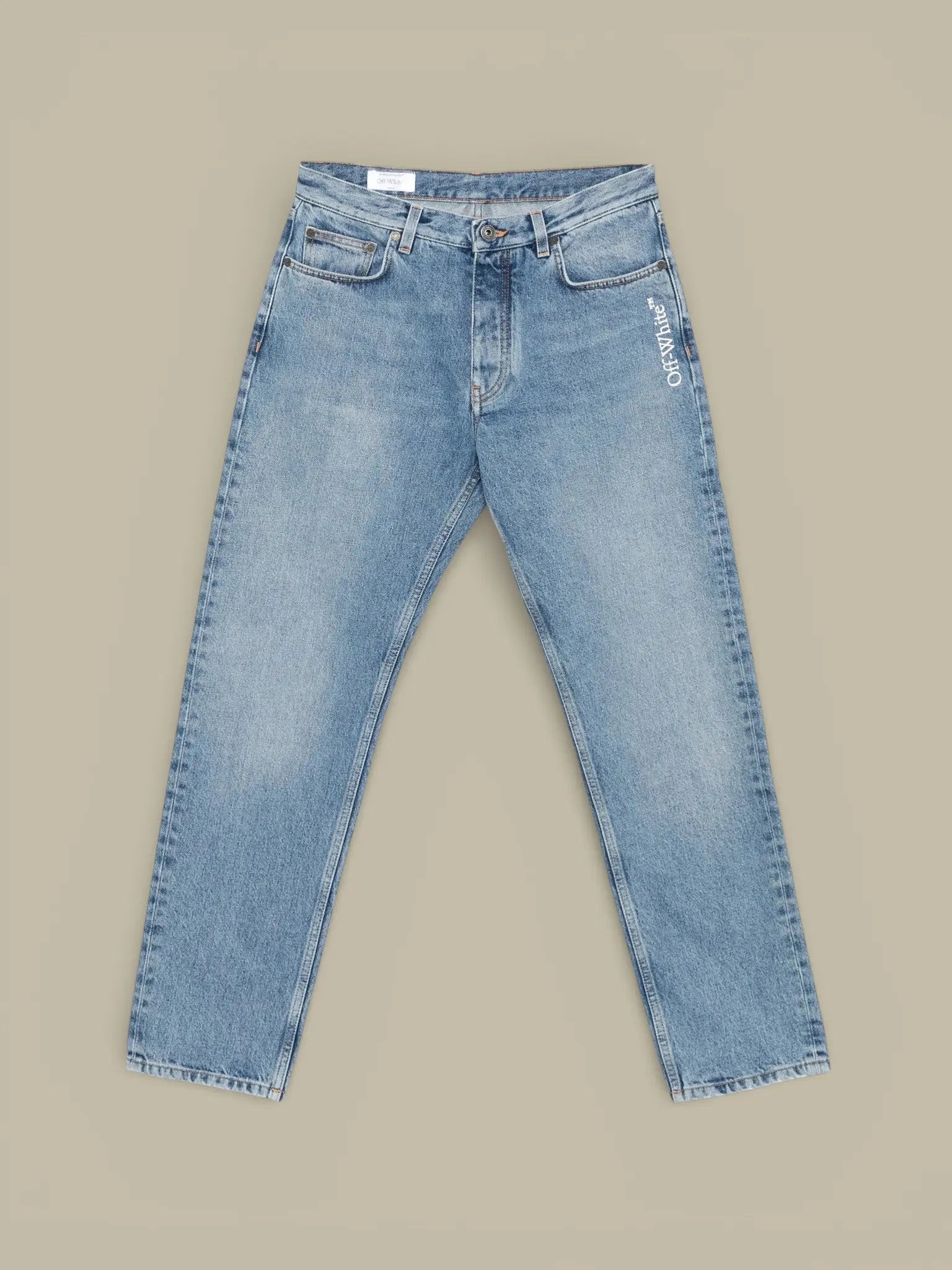 Jean Off - White - Blue - JEAN