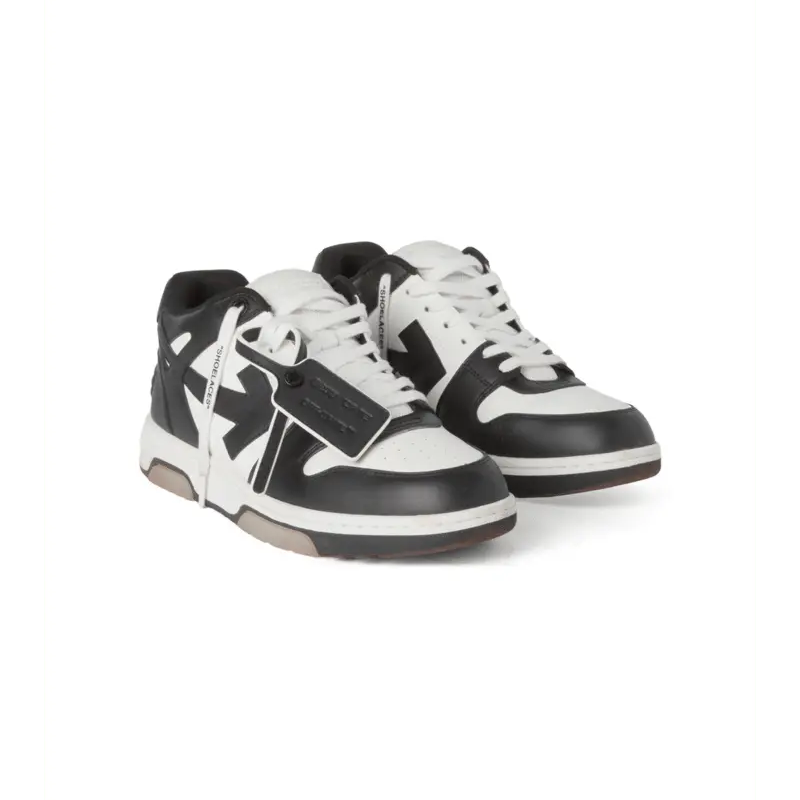 Sneakers Off White Marron / Beige -M-OUT OF OFFICE-04636 (MENS) Off-White