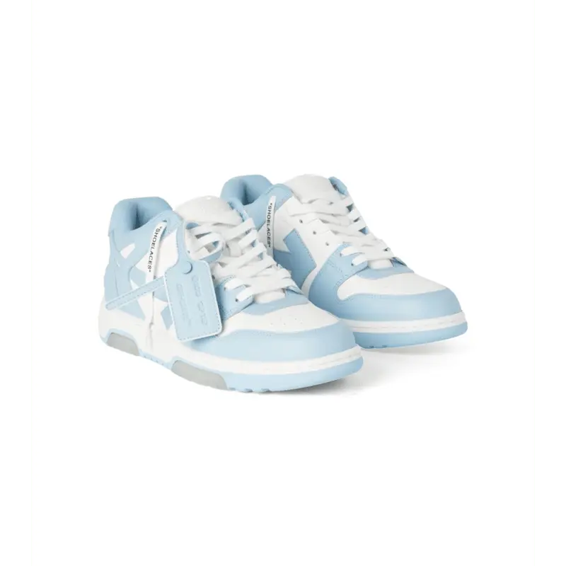 Sneakers Off White Blanc Bleu - M-OUT OF OFFICE-04636 (MENS) Off-White