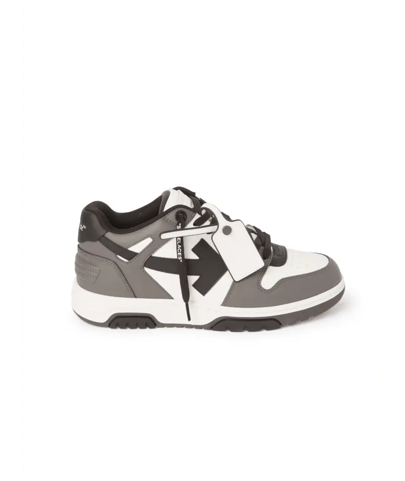Sneakers Off White Noir Gris - M-OUT OF OFFICE-04638 (MENS) Off-White