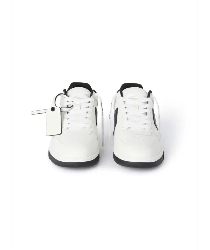 Sneakers Off White Blanc Noir - M-OUT OF OFFICE-04640 (MENS) Off-White