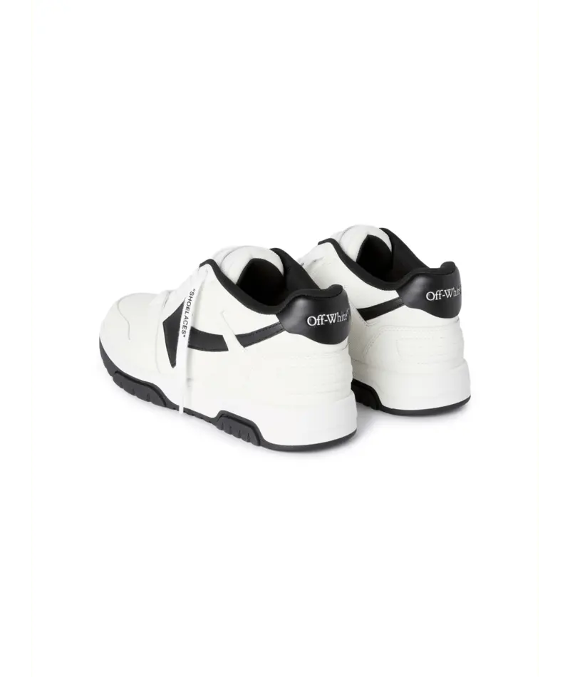 Sneakers Off White Blanc Noir - M-OUT OF OFFICE-04640 (MENS) Off-White