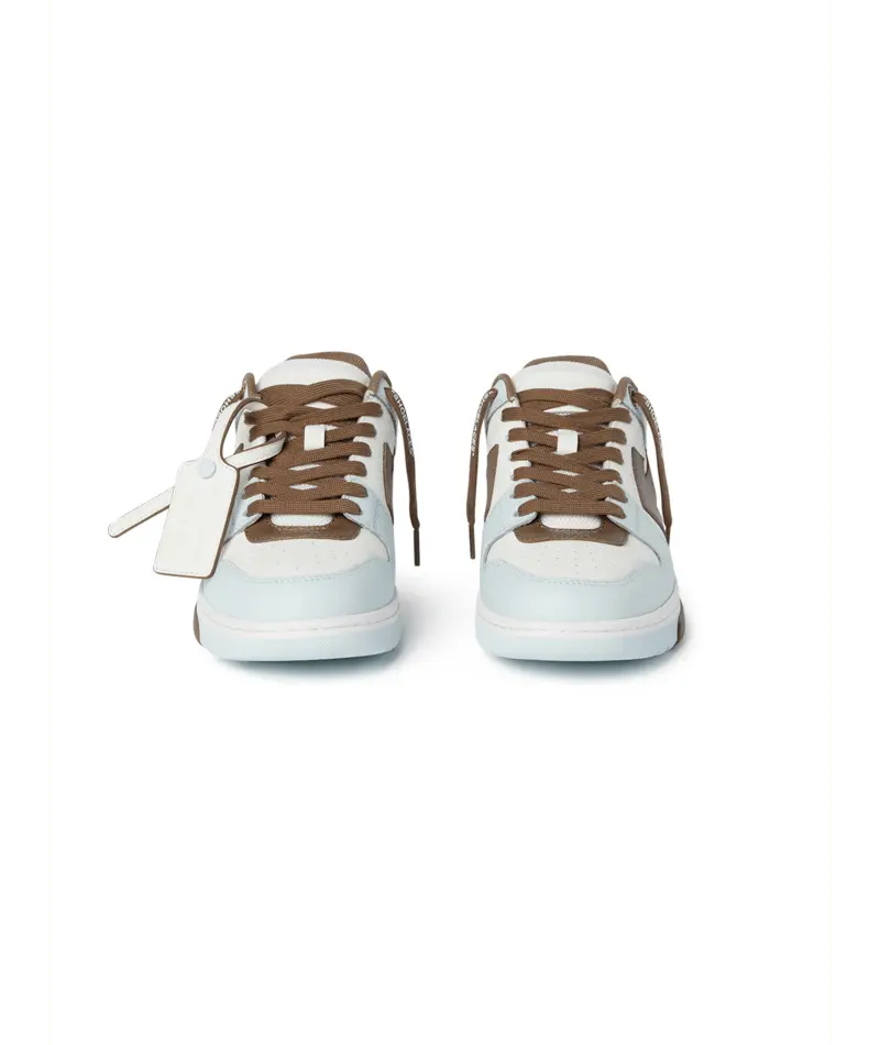 Sneakers Off White Bleu Marron - M-OUT OF OFFICE CALF LEA-020 (MENS) Off-White