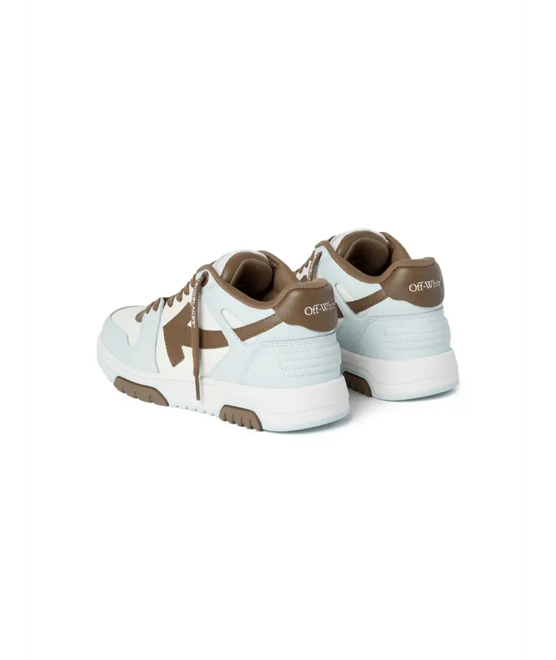 Sneakers Off White Bleu Marron - M-OUT OF OFFICE CALF LEA-020 (MENS) Off-White