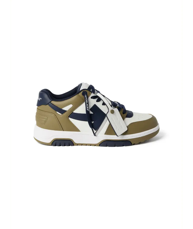 Sneakers Off White Kaki - M-OUT OF OFFICE CALF LEA-020 (MENS) Off-White