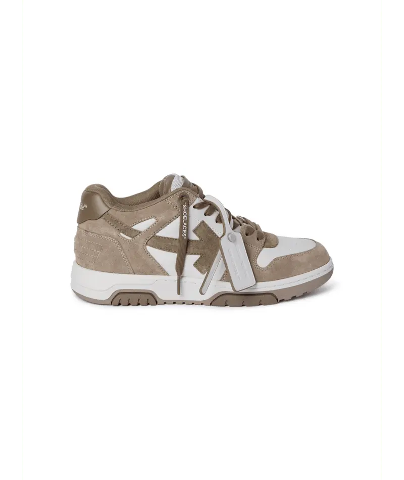 Sneakers Off White Marron - M-OUT OF OFFICE CALF SUEDE-002 (MENS) Off-White