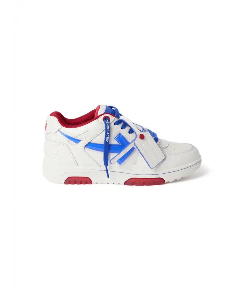 Sneakers Off White Blanc Bleu - M-OUT OF OFFICE BUBBLE ARR-001 (MENS) Off-White