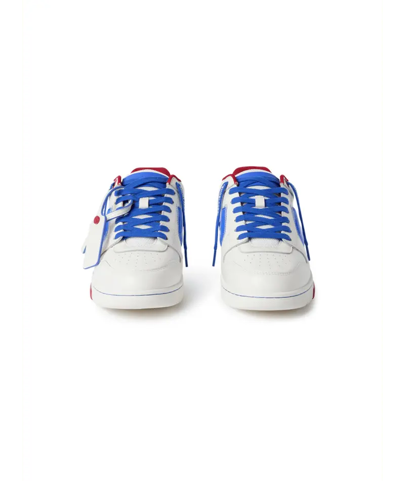 Sneakers Off White Blanc Bleu - M-OUT OF OFFICE BUBBLE ARR-001 (MENS) Off-White