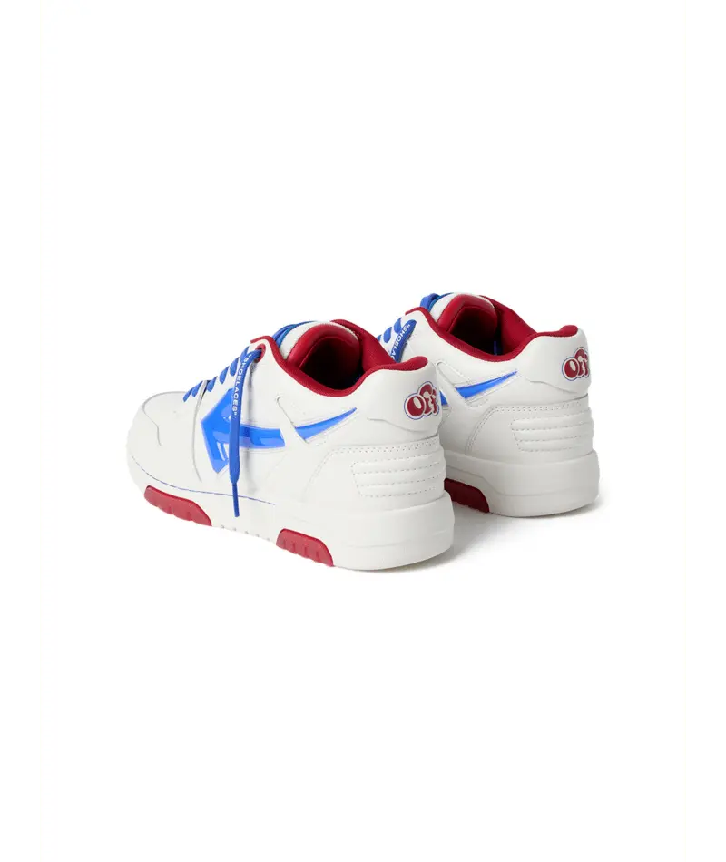 Sneakers Off White Blanc Bleu - M-OUT OF OFFICE BUBBLE ARR-001 (MENS) Off-White