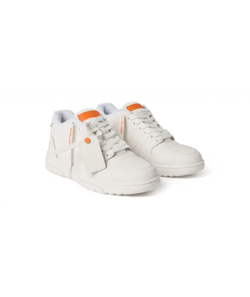 Sneakers Off White Blanc Orange - M-OUT OF OFFICE MOLDED-001 (MENS) Off-White