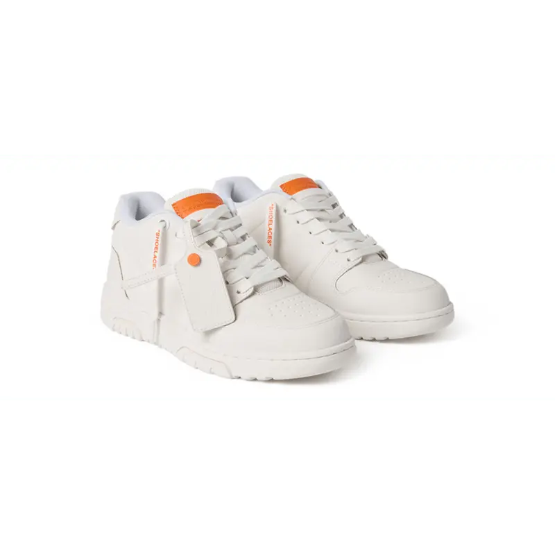 Sneakers Off White Blanc Orange - M-OUT OF OFFICE MOLDED-001 (MENS) Off-White