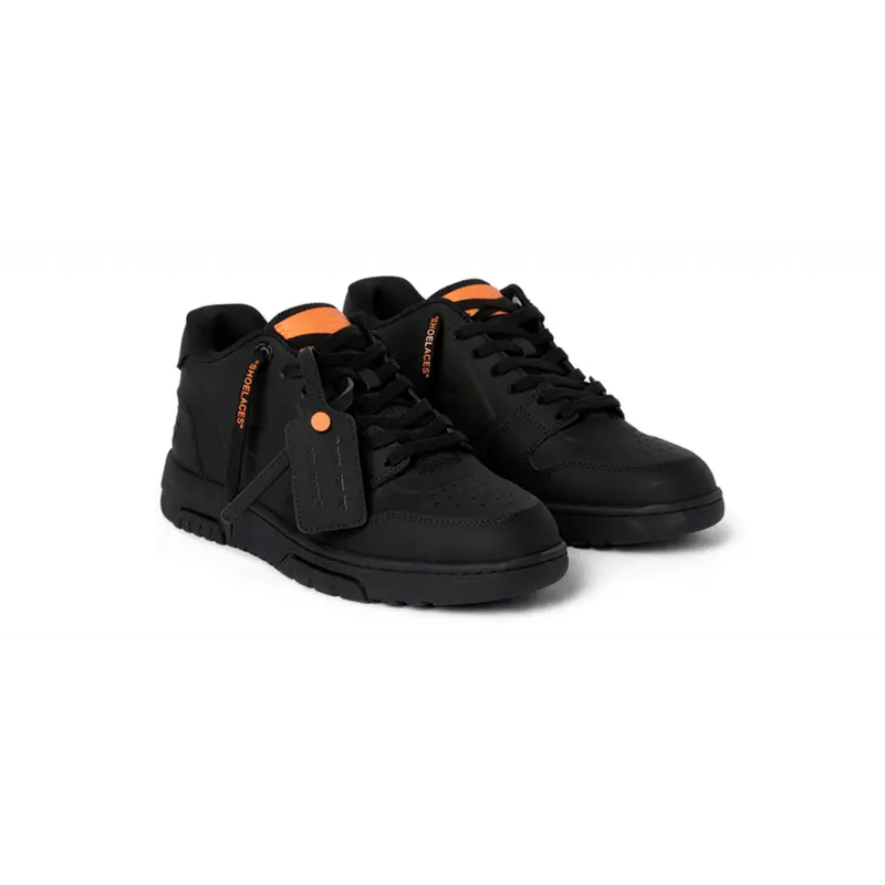 Sneakers Off White Noir Orange - M-OUT OF OFFICE MOLDED-001 (MENS) Off-White