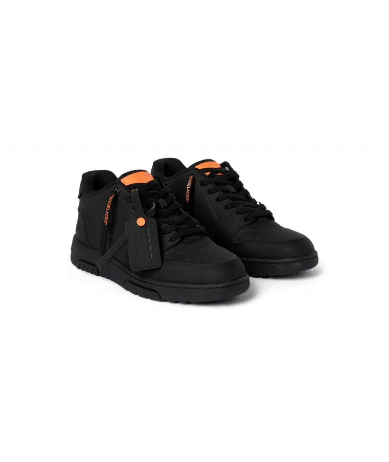 Sneakers Off White Noir Orange - M-OUT OF OFFICE MOLDED-001 (MENS) Off-White