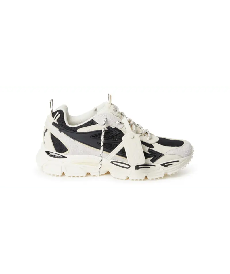 Sneakers Off White Creme Noir - M-BE RIGHT BACK LEA-001 (MENS) Off-White