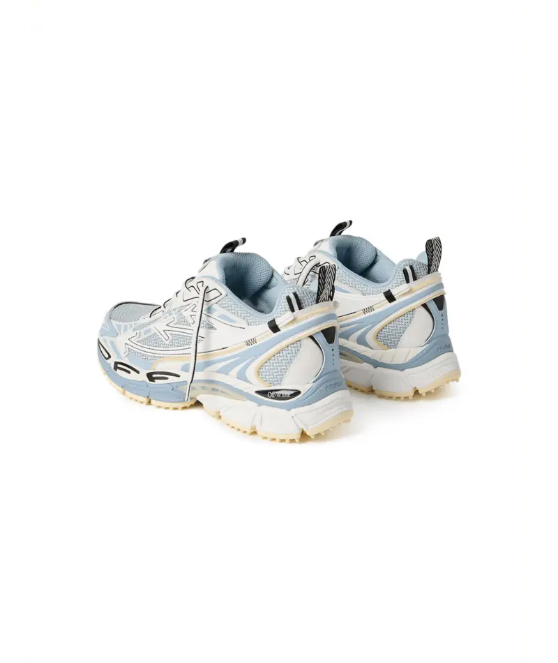 Sneakers Off White Gris Bleu - M-BE RIGHT BACK MESH-001 (MENS) Off-White