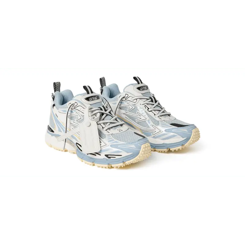 Sneakers Off White Gris Bleu - M-BE RIGHT BACK MESH-001 (MENS) Off-White