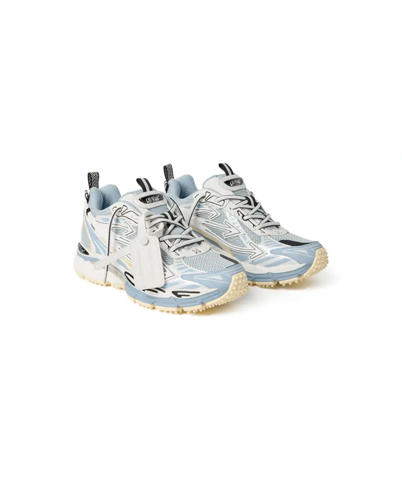 Sneakers Off White Gris Bleu - M-BE RIGHT BACK MESH-001 (MENS) Off-White