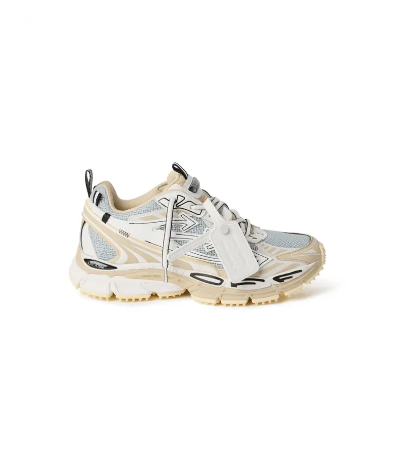 Sneakers Off White Gris Caramel - M-BE RIGHT BACK MESH-001 (MENS) Off-White