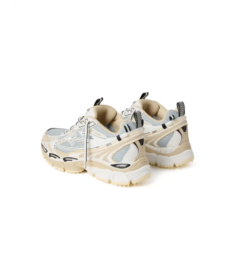 Sneakers Off White Gris Caramel - M-BE RIGHT BACK MESH-001 (MENS) Off-White