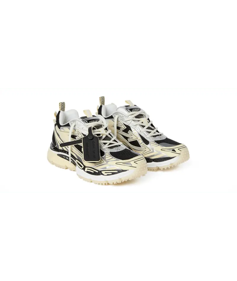 Sneakers Off White Beige Noir - M-OW BE RIGHT BACK GLOW-001 (MENS) Off-White