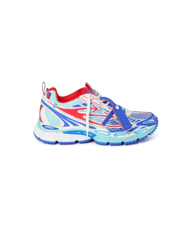 Sneakers Off White Bleu Rouge - M-BE RIGHT BACK NET-001 (MENS) Off-White