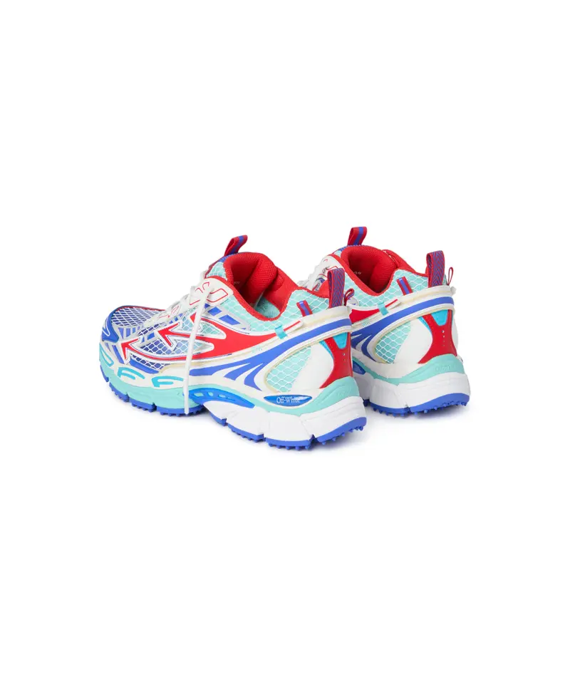 Sneakers Off White Bleu Rouge - M-BE RIGHT BACK NET-001 (MENS) Off-White