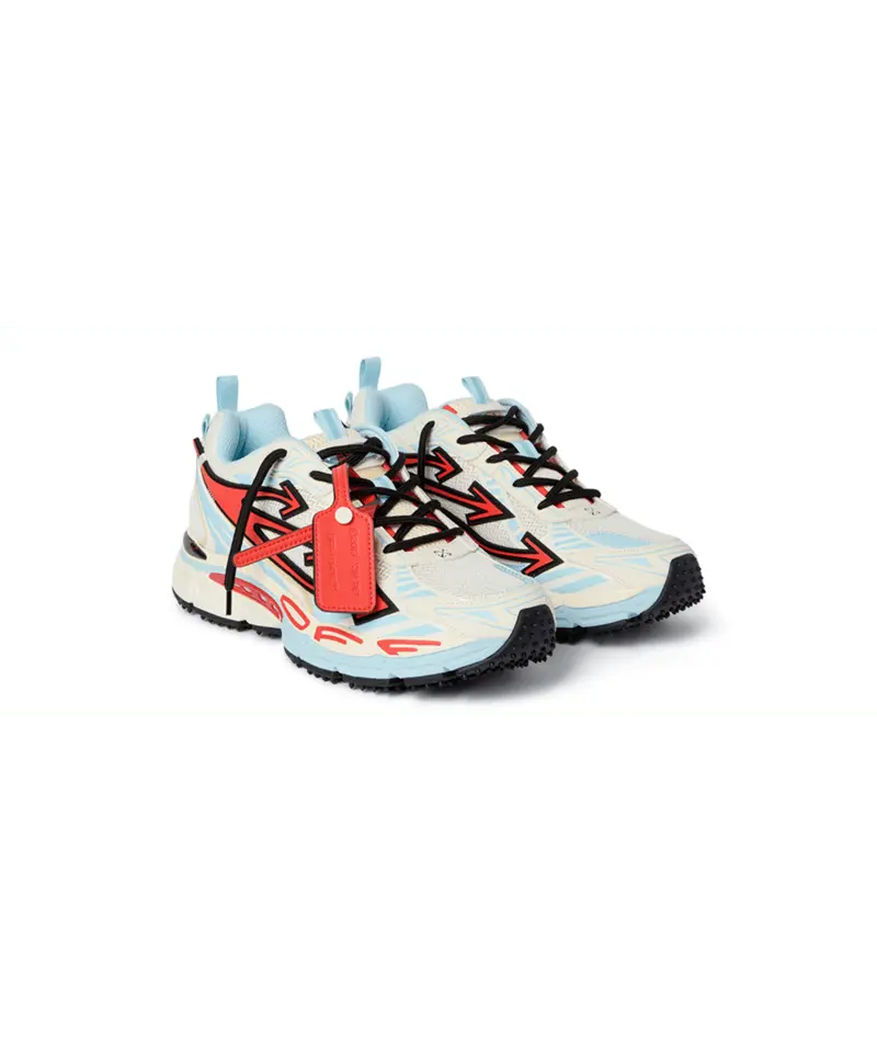 Sneakers Off White Bleu Rouge - M-BE RIGHT BACK MESH-003 (MENS) Off-White