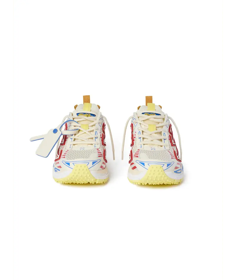 Sneakers Off White Bleu Rouge - M-BE RIGHT BACK MESH-004 (MENS) Off-White