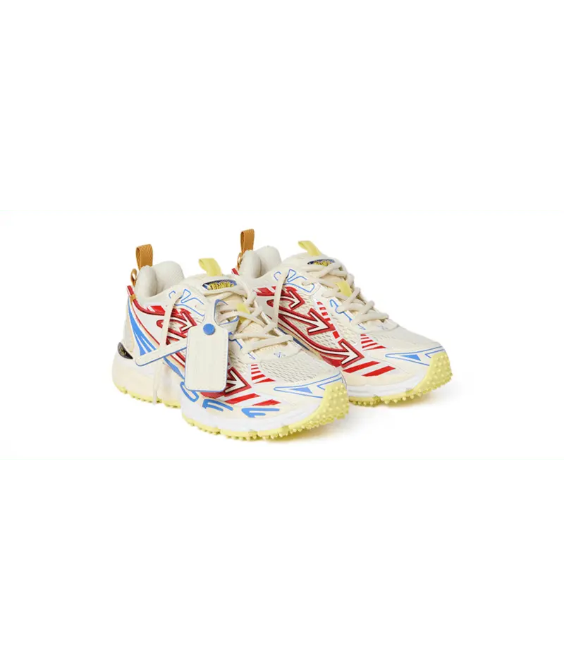 Sneakers Off White Bleu Rouge - M-BE RIGHT BACK MESH-004 (MENS) Off-White