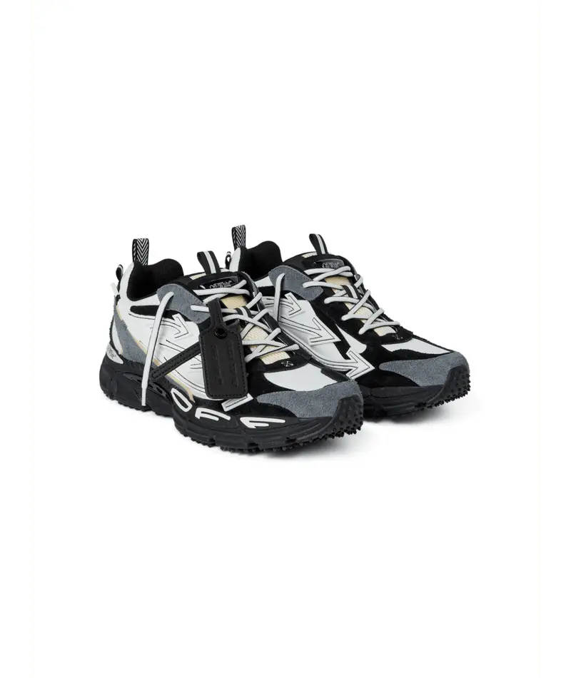 Sneakers Off White Gris Noir - M-BE RIGHT BACK SUEDE-001 (MENS) Off-White