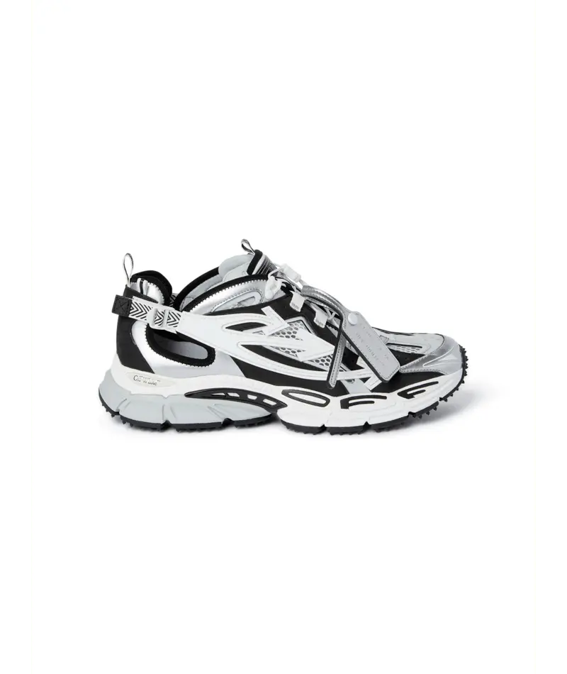 Sneakers Off White Argent Noir - M-BE RIGHT BACK OPEN-001 (MENS) Off-White