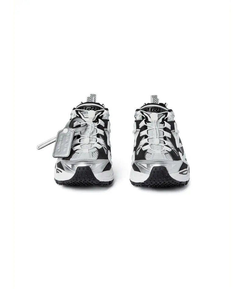 Sneakers Off White Argent Noir - M-BE RIGHT BACK OPEN-001 (MENS) Off-White
