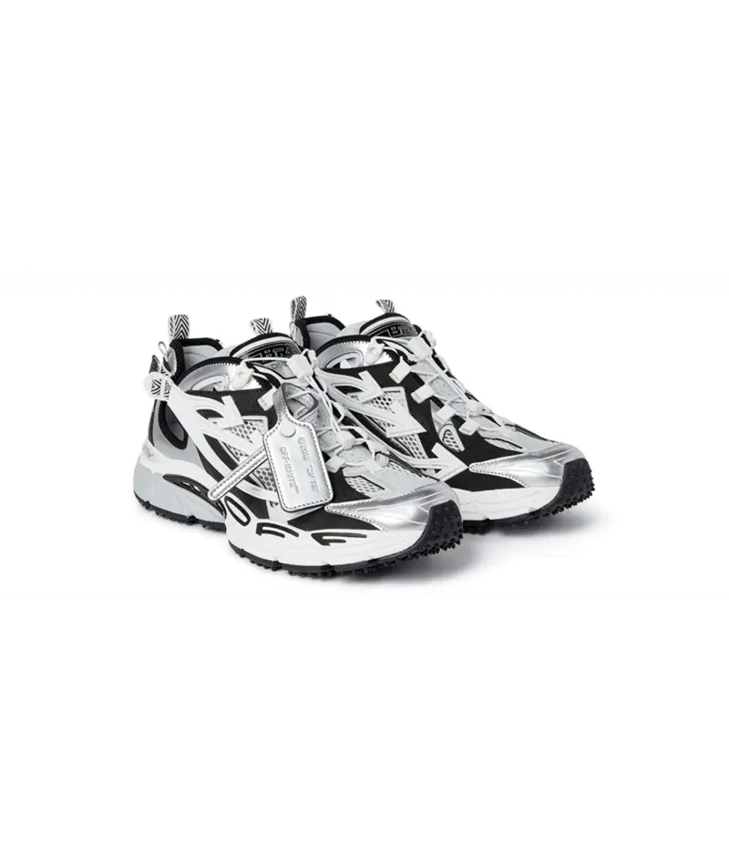 Sneakers Off White Argent Noir - M-BE RIGHT BACK OPEN-001 (MENS) Off-White