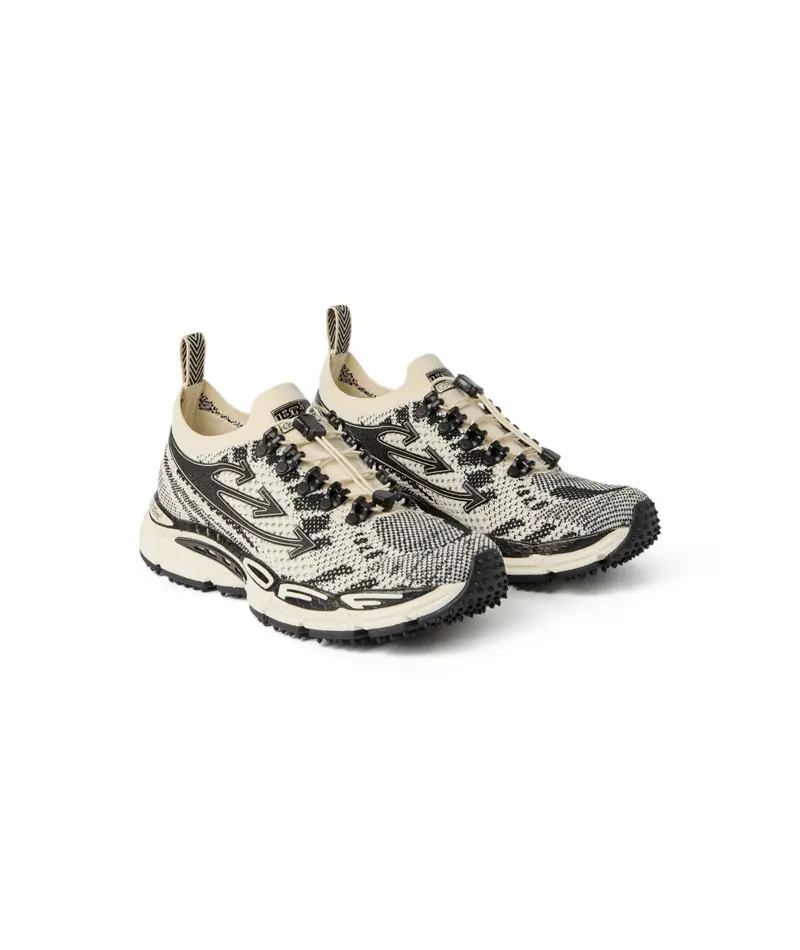 Sneakers Off White Noir Sable - M-BE RIGHT BACK KNIT-001 (MENS) Off-White