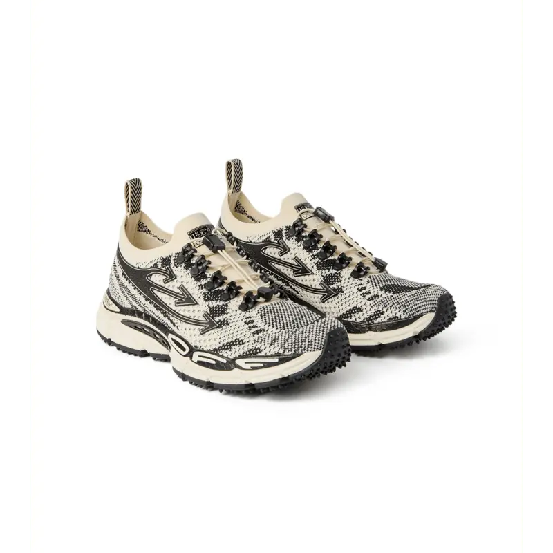 Sneakers Off White Noir Sable - M-BE RIGHT BACK KNIT-001 (MENS) Off-White