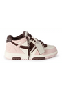 Femme Sneakers Off White Rose Marron - W-OUT OF OFFICE-05731 (WOMENS) Off-White
