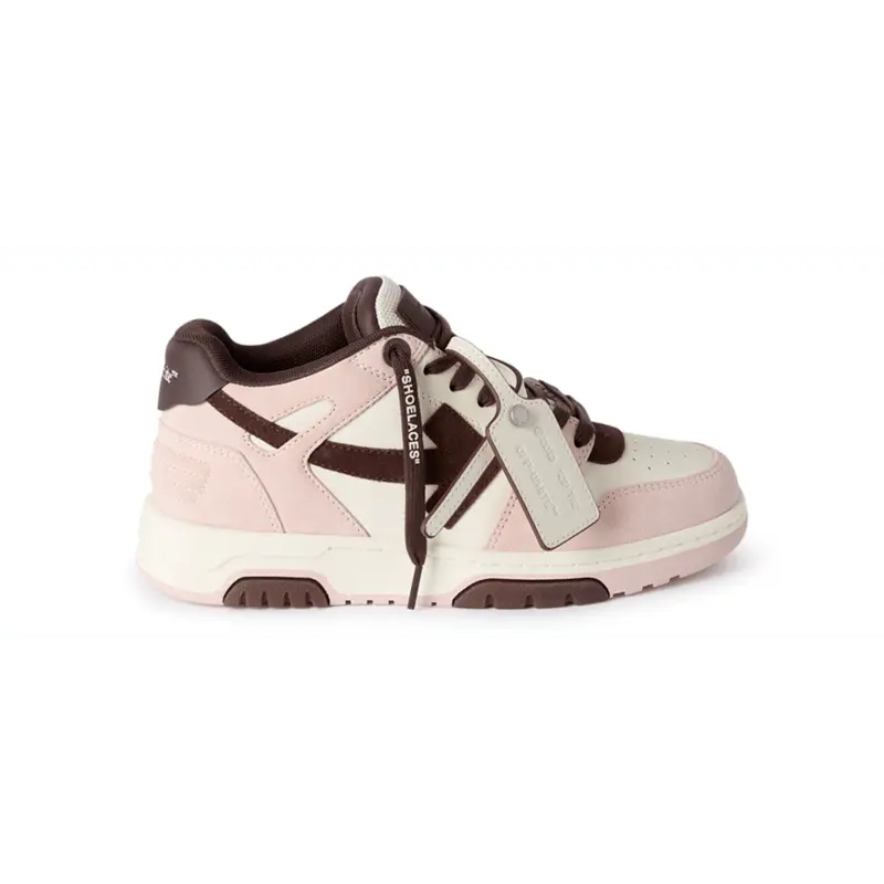 Femme Sneakers Off White Rose Marron - W-OUT OF OFFICE-05731 (WOMENS) Off-White