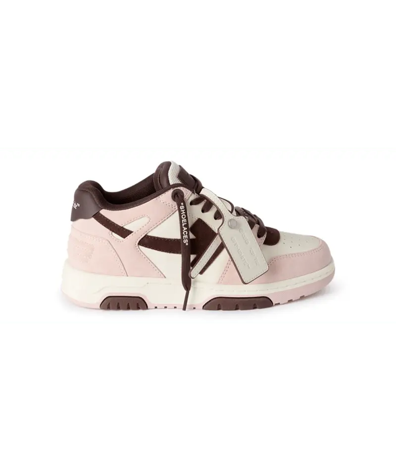 Femme Sneakers Off White Rose Marron - W-OUT OF OFFICE-05731 (WOMENS) Off-White