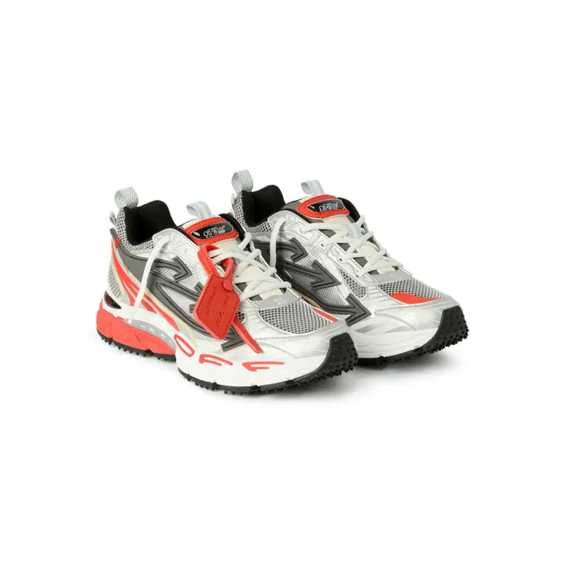 Sneakers Off White Gris Rouge - M-OW BE RIGHT BACK-05747 (MENS) Off-White
