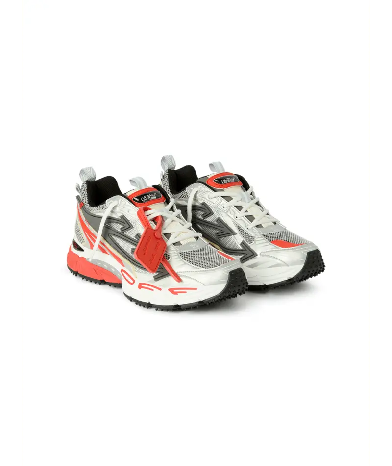 Sneakers Off White Gris Rouge - M-OW BE RIGHT BACK-05747 (MENS) Off-White