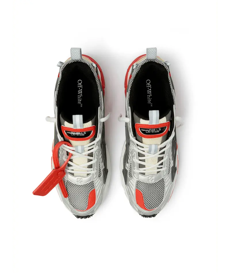Sneakers Off White Gris Rouge - M-OW BE RIGHT BACK-05747 (MENS) Off-White