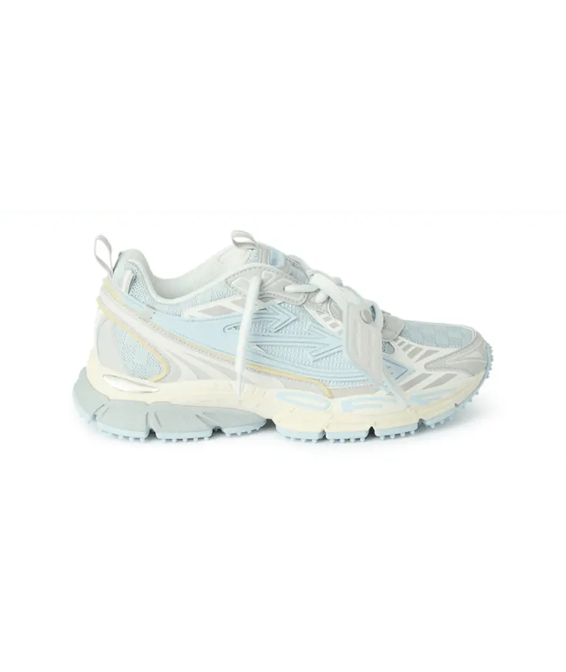 Femme Sneakers Off White Beige Bleu - W-OW BE RIGHT BACK-05750 (WOMENS) Off-White