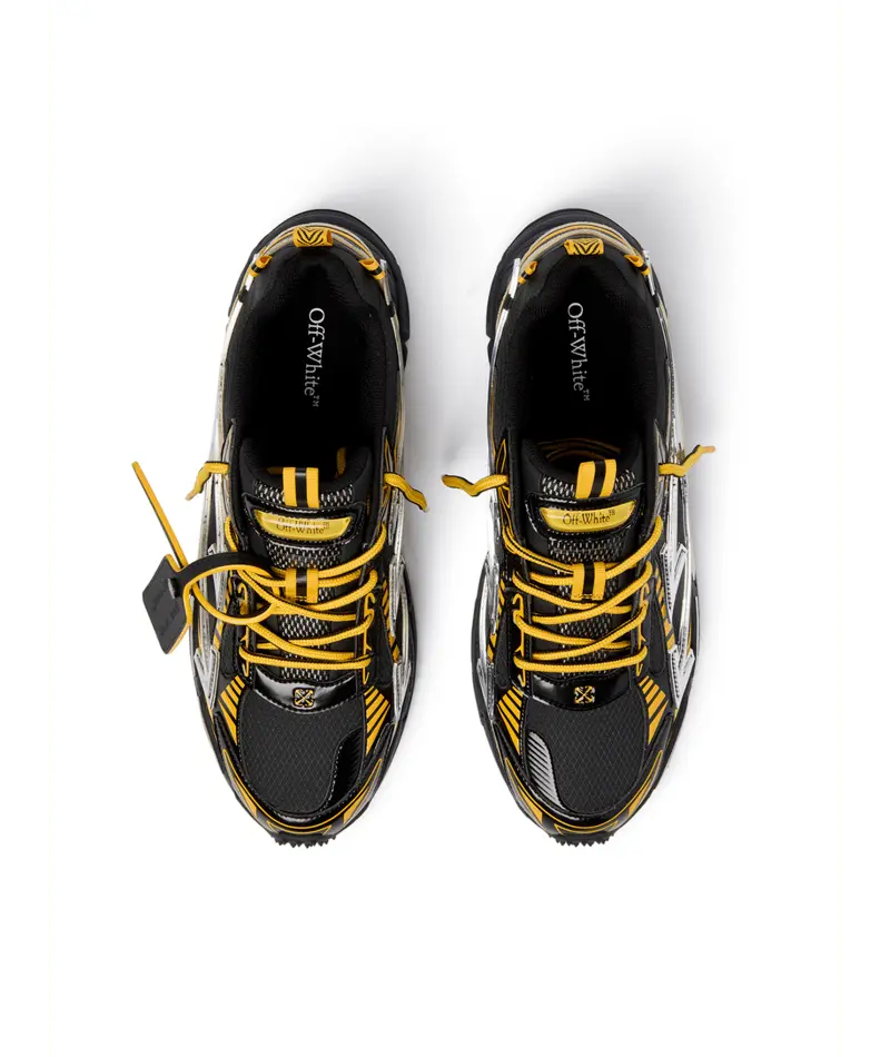Sneakers Off White Noir Jaune - M-OW BE RIGHT BACK-05751 (MENS) Off-White