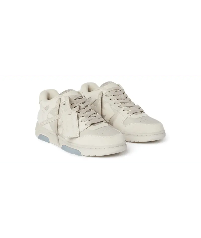 Femme Sneakers Off White Beige - W-OUT OF OFFICE CALF&SUEDE-001 (WOMENS) Off-White