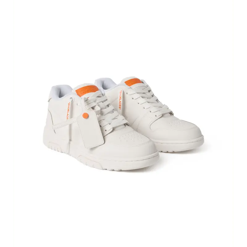 Femme Sneakers Off White Blanc Orange - W-OUT OF OFFICE MOLDED-001 (WOMENS) Off-White
