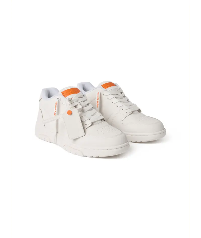 Femme Sneakers Off White Blanc Orange - W-OUT OF OFFICE MOLDED-001 (WOMENS) Off-White